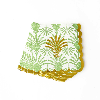 Deco Palms Paper Beverage Napkin Packs