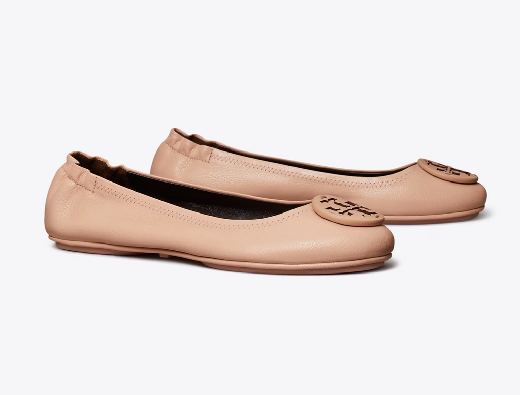 ★TORY BURCH★Minnie Travel Ballet Flats★Pink Brick Minnie Travel Ballet Flat - Pink Brick – Monkee's of Bluffton