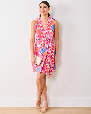 Playa Dress in Pelican Palms - Marina Pink