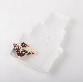 White Nutcracker Dessert Plate