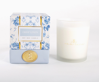 Crisp Linen 5.6 oz Soy Wax Candle