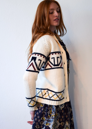 Cowboy Cardigan Sweater