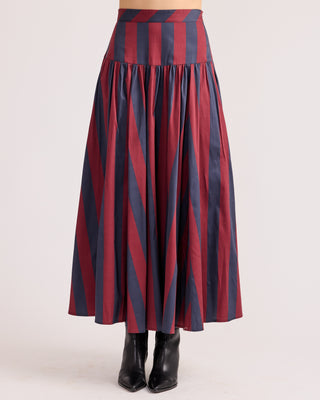 Edith Skirt - Vineyard Stripe
