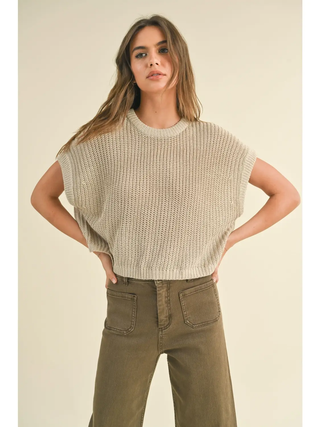 Dillion - Dolman Sleeve Knitted Top