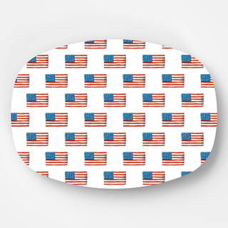 WH Serving Platter | American Flag