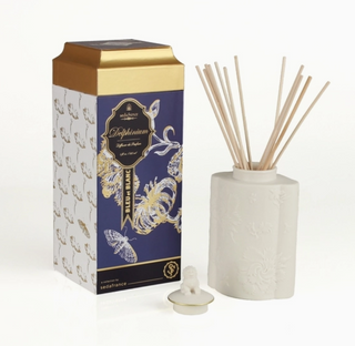 Delphinium Bleu Et Blanc Diffuseur