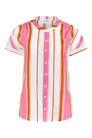 Grace Shirt - Boardwalk Stripes