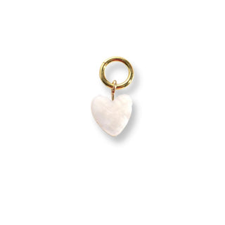 PEARL HEART CHARM