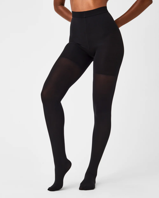 Shaping Mid-Thigh Tight-End Tights - Very Black