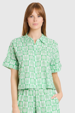 Club Shirt - Shell Tiles
