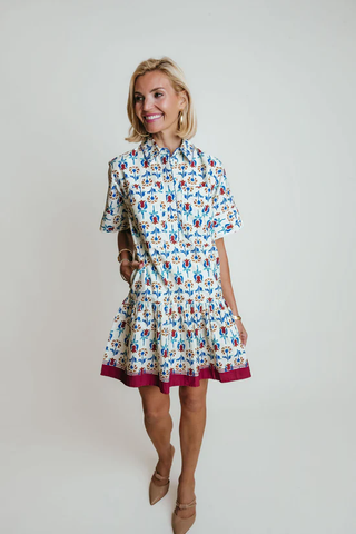 LOLA DRESS - BLOCK STAMP