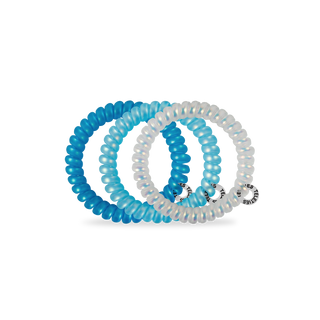 Blue Seas - Small - Spiral Hair Coils