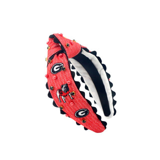 Georgia Power G Cross Stitch Headband - Child Size