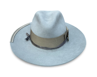 Mel - Western Weight Fedora - Steel Gray