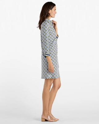 Naomi Dress - Birdseye Geo