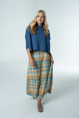 Sophia Oversized Sweater - Dusty Navy