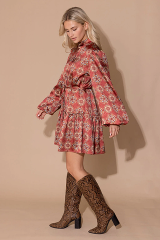 Adele Dress - Desert Jewel