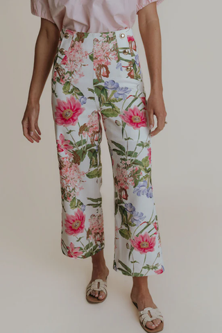 Pearl Pants - Harbor Island Floral