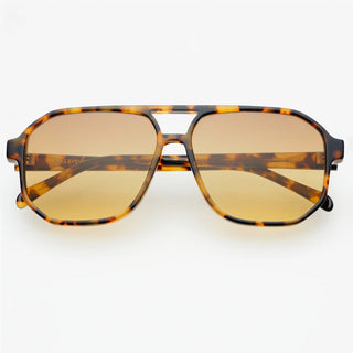Billie Unisex Aviator Sunglasses - Tortoise / Brown
