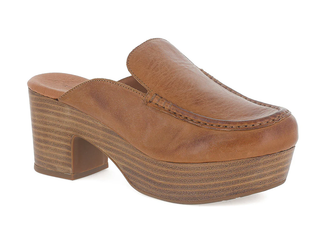 Gemm Platform Mule - Cognac Leather