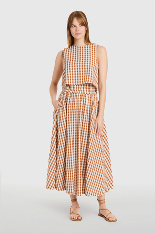 Pavilion Skirt - Field Check
