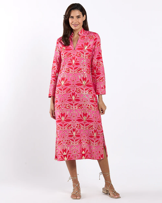 Lyra Dress - Imperial Garden Peony Gold