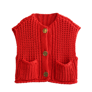 Chunky Knitted Vest