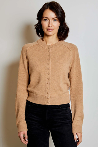 Tabi Cardigan - Camel