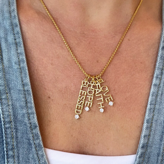Faith Charm - Gold