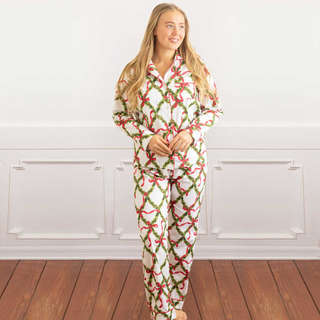 Deck the Halls Flannel Pj Set