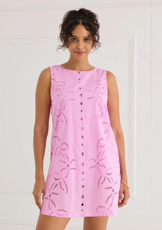 Rosa Dress - Pink Lily Garden Eyelet