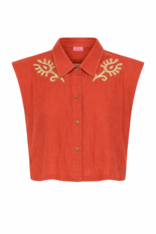 Tansy Top - Oaxaca Rafia