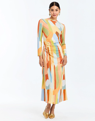 Gabriella Midi Dress - Fresco Tides