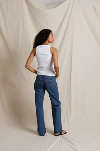 Daphne Tank - White