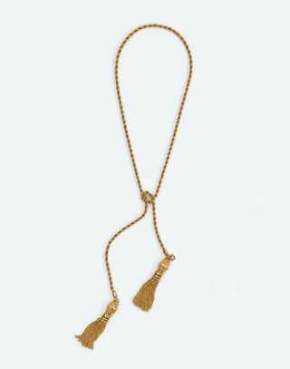 Thea Convertible™ Tassel Necklace - Antique Gold