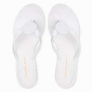 Roxy Jelly Flip Flop - White