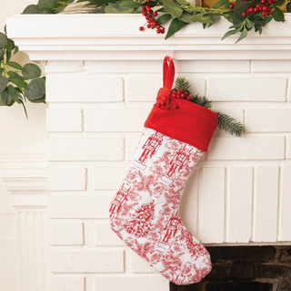 Classic Nutcracker Quilted Stocking