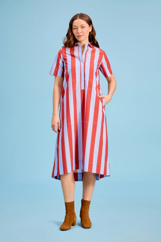 City Dress - Hearth Stripe