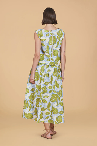 Georgia Skirt - Zest Leaves