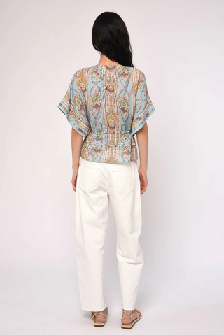 Robin Top - Rocco Ruby Print
