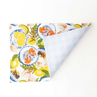 Lemon Santorini Reversible Placemat