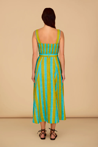 Foster Dress - Citrus Stripe