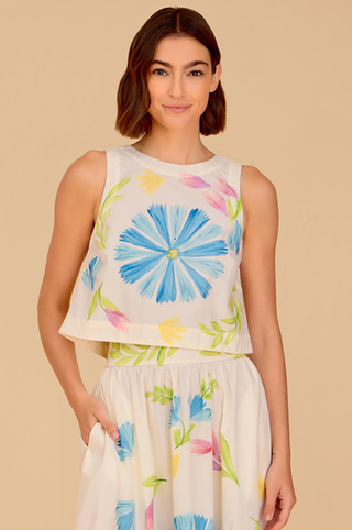Dani Top - Flora Painted