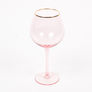 Light Pink Wine Glass