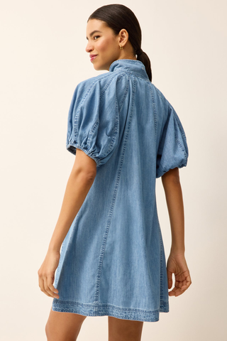 Esther Dress - Light Wash