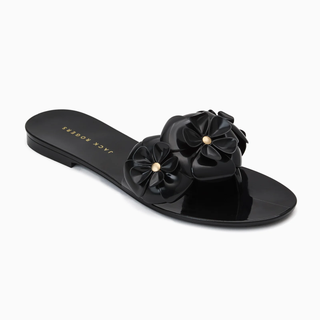 Amelia Jelly Flip Flop - Black