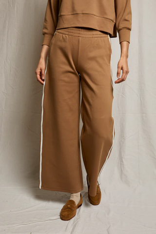 Mikos Wideleg Pant - Mocha