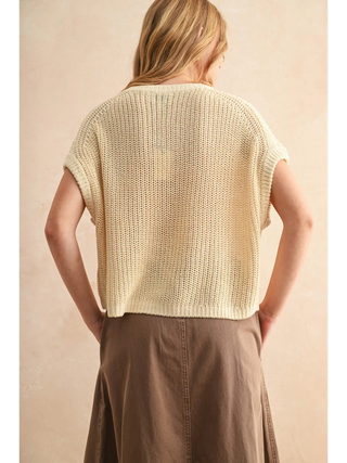 Dillion - Dolman Sleeve Knitted Top