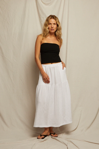 BELLA SKIRT  - WHITE