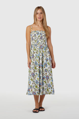 SMOCKED DRESS - OASIS